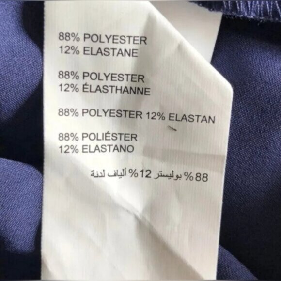 Wide Leg Nautical Athletic Pants Cropped Active Zone Size 3X - Picture 8 of 8